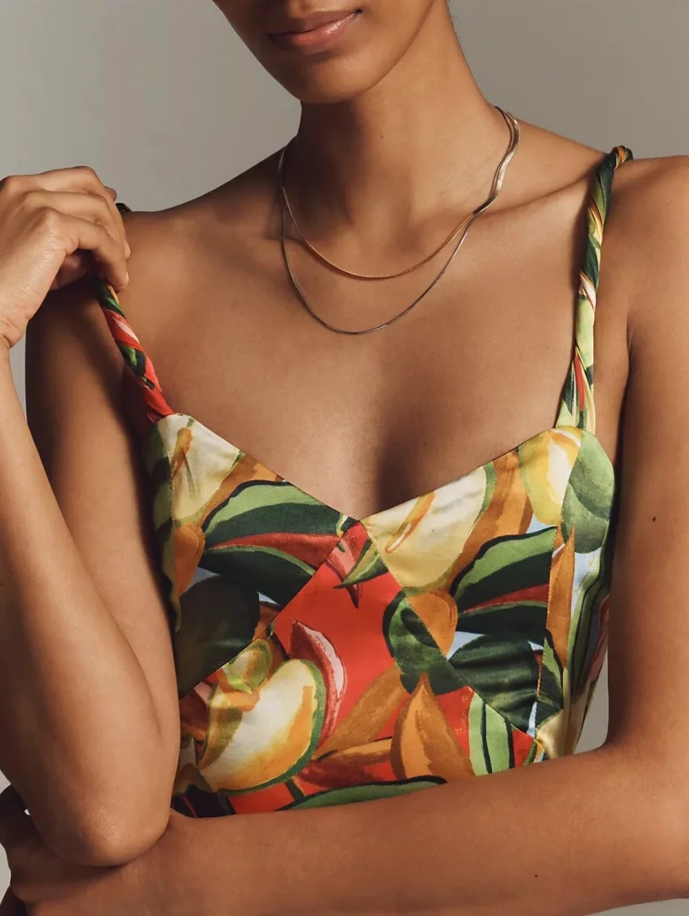 Farm Rio x Anthropologie Sweetheart Maxi Dress, Size XS, Retail Price $238.00 US